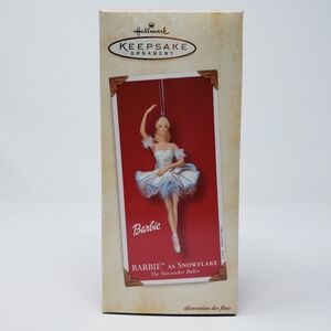 Hallmark Keepsake ornament- Barbie as Snowflake from Nutcracker Ballet